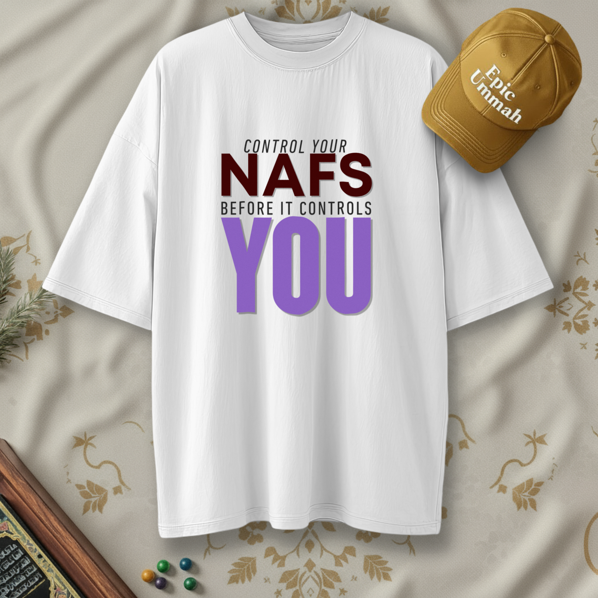 Control your Nafs | Oversized Tee