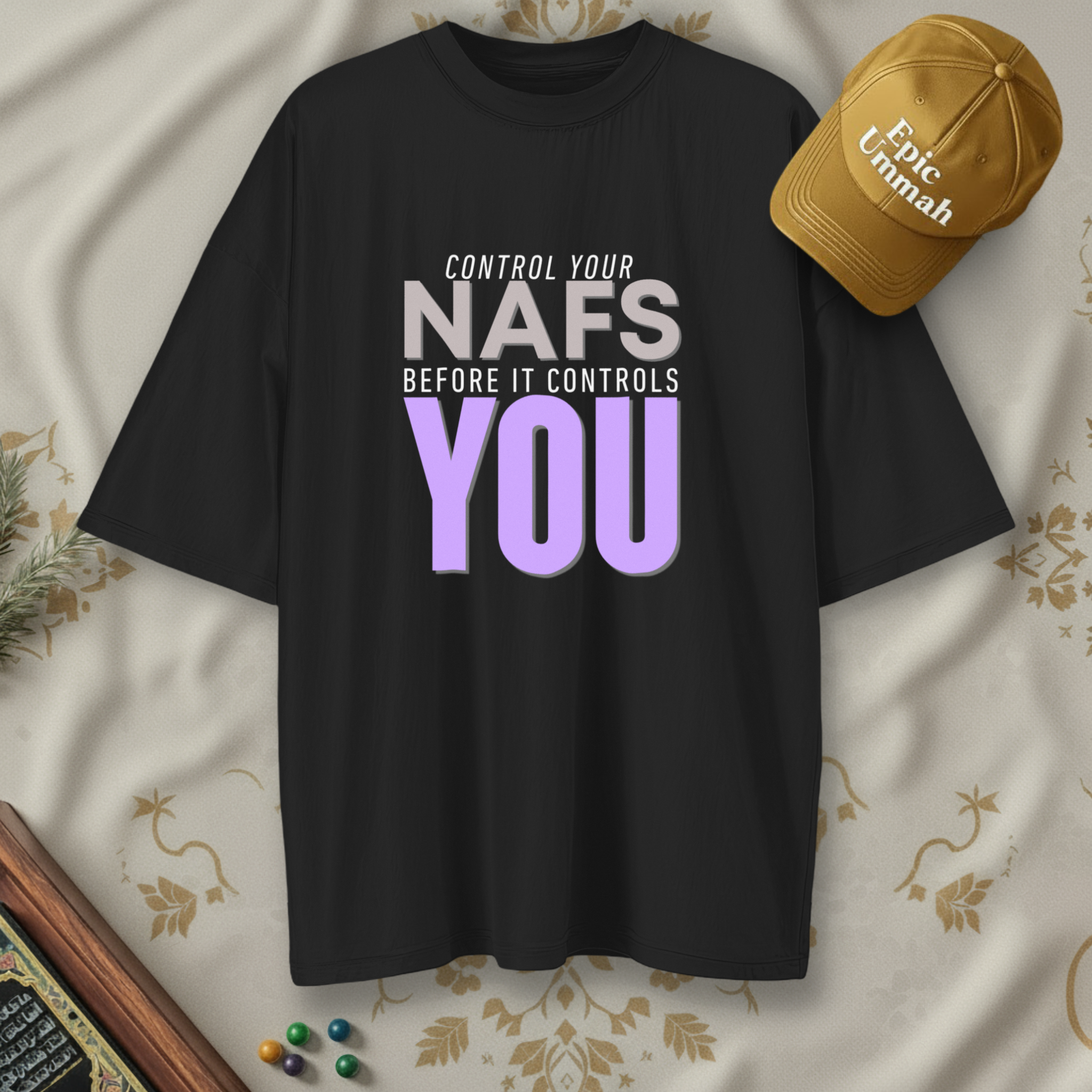 Control your Nafs | Oversized Tee