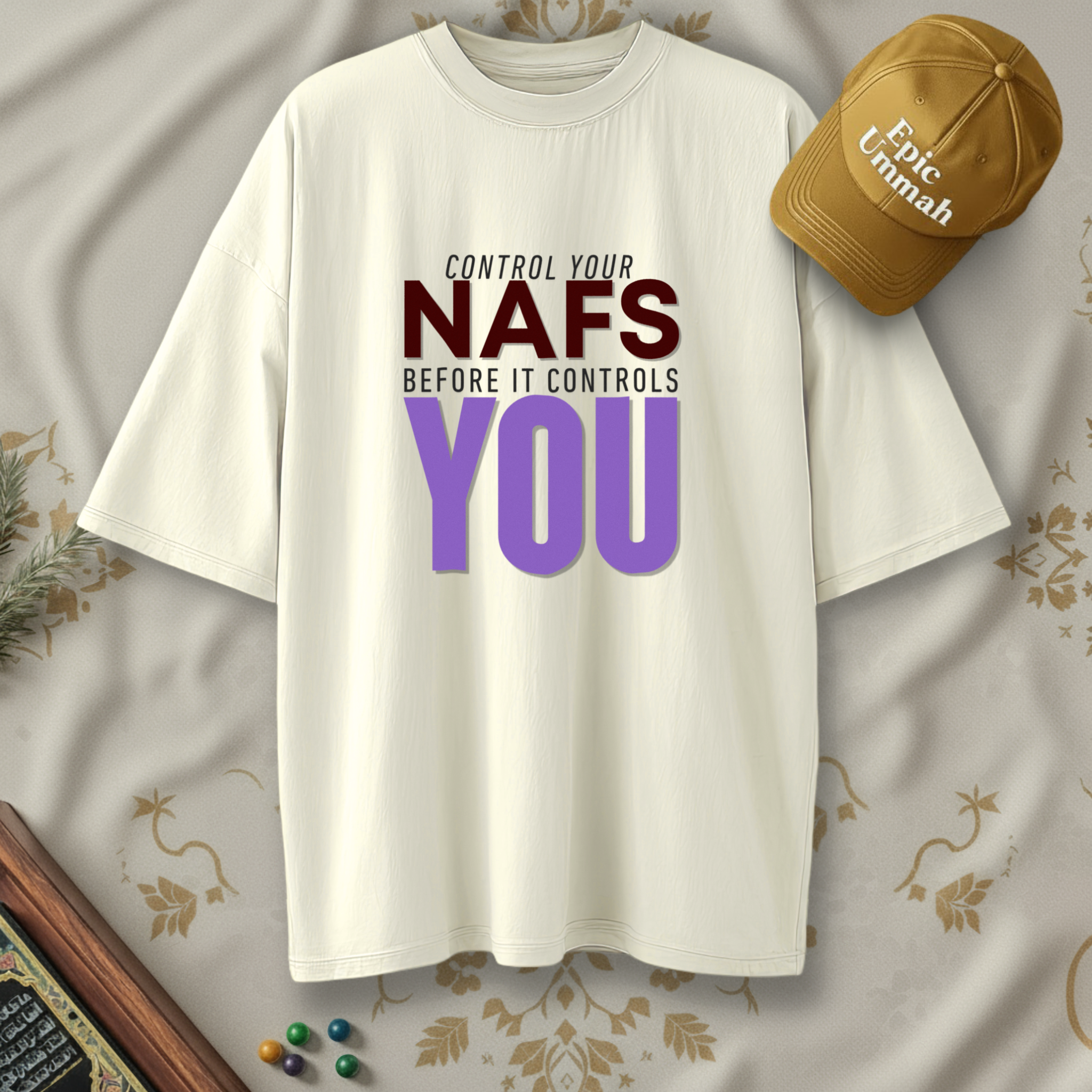 Control your Nafs | Oversized Tee
