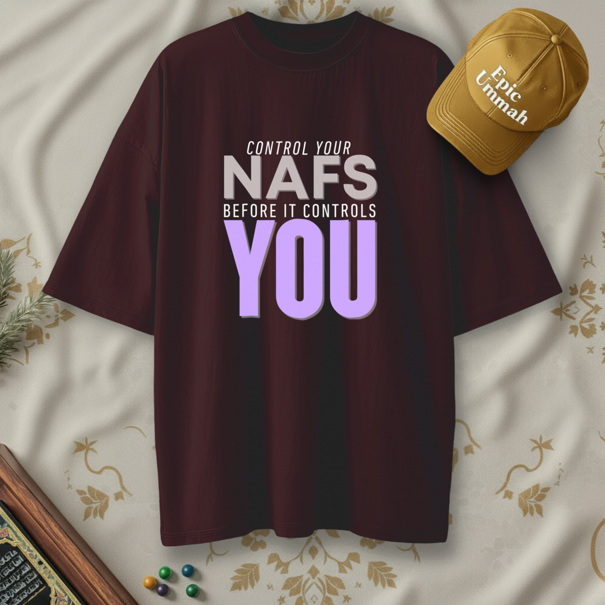 Control your Nafs | Oversized Tee