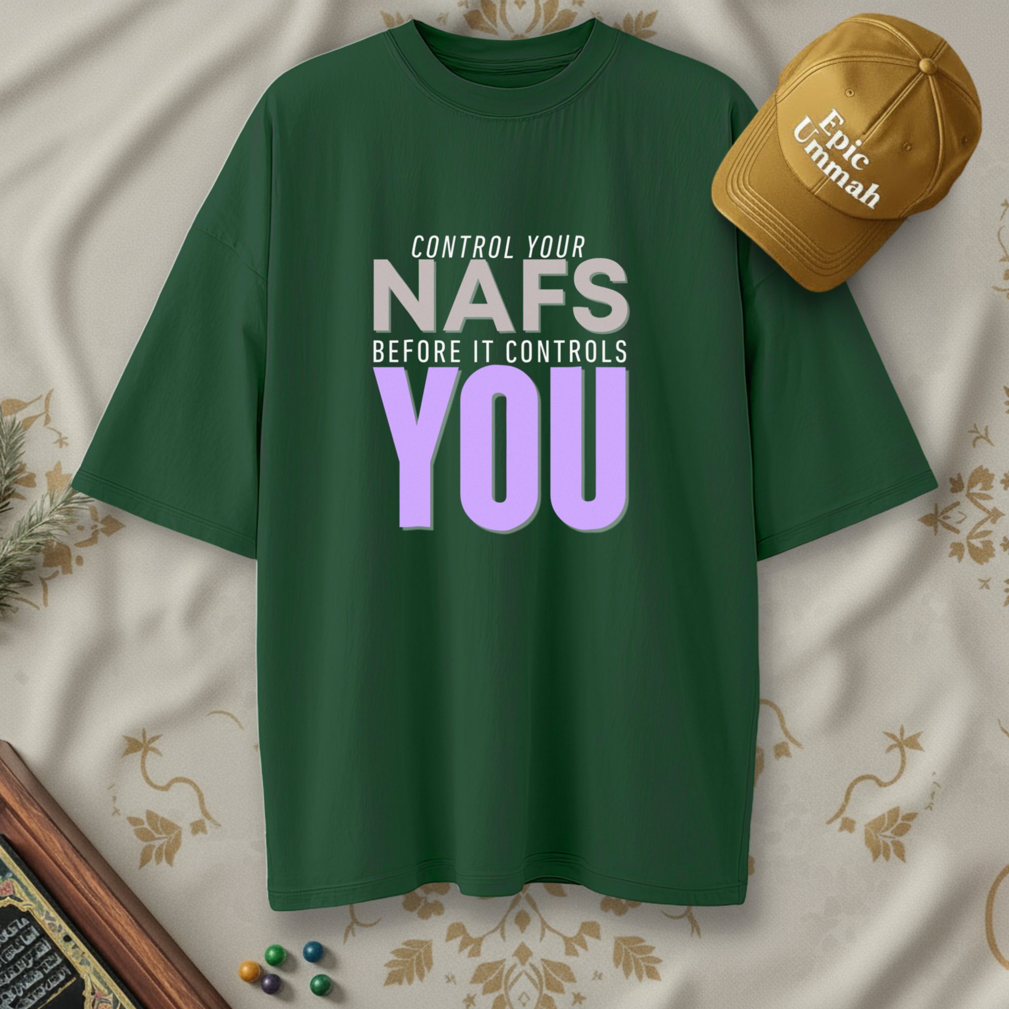 Control your Nafs | Oversized Tee